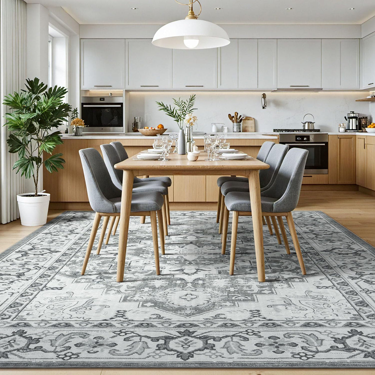Lessymo ultra-soft faux-wool rug offers luxurious underfoot comfort for cozy bedrooms and family spaces.
