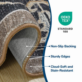 Lessymo kid and pet friendly rug keeps homes comfortable.