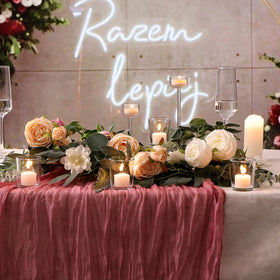 Letine bulk glass candle holder for weddings, creates elegant centerpieces and warm ambience.