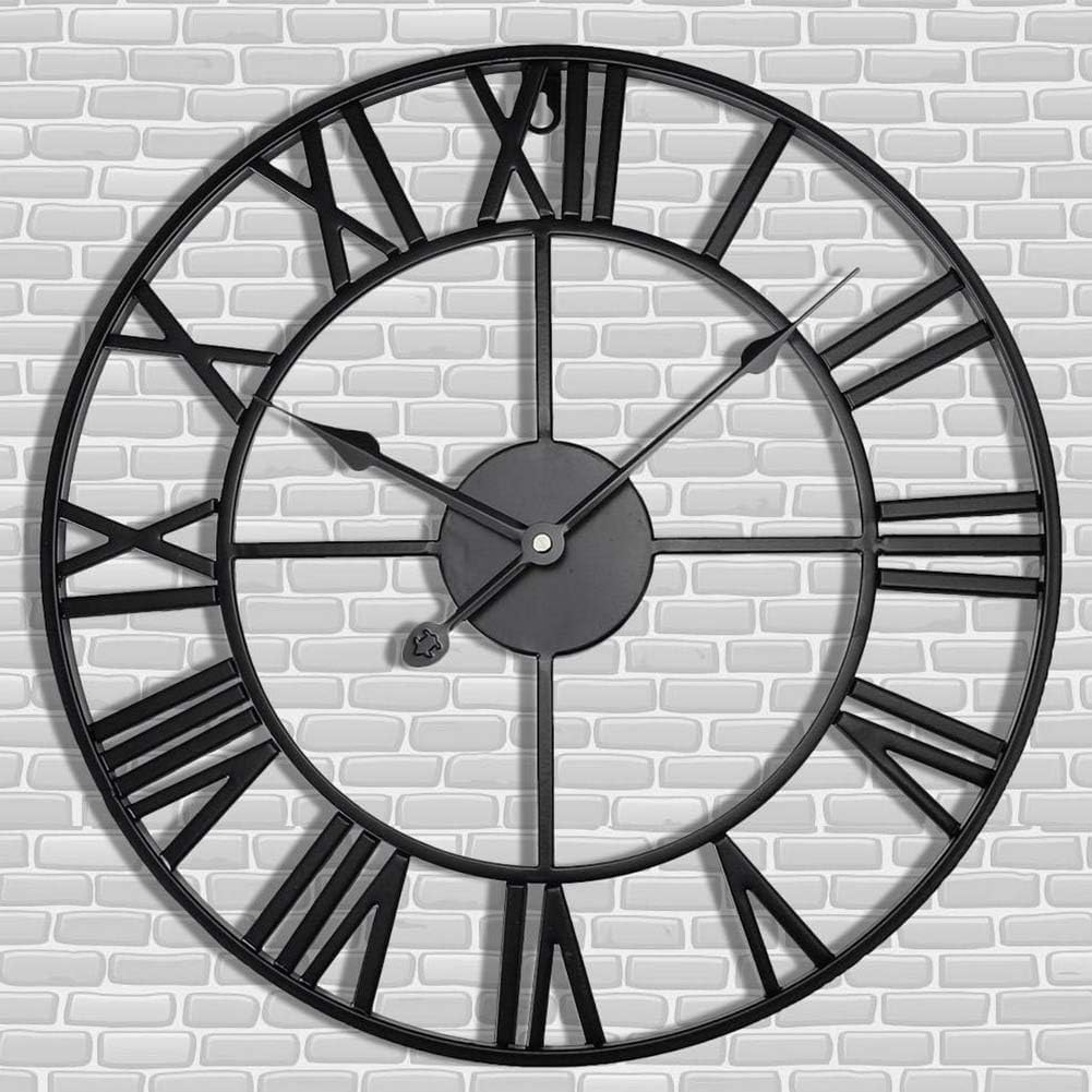 Letmaliy antique tower 24-inch open-face clock enhances rustic decor