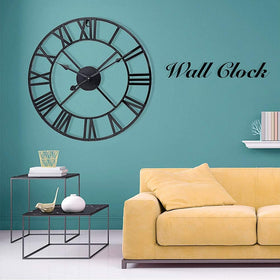 Letmaliy battery-operated movement ensures quiet timekeeping