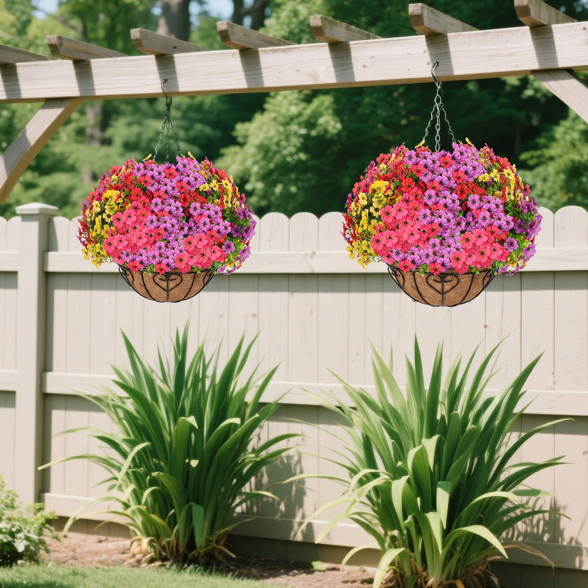 LetuoClips fade-resistant blooms stay bright under sun longer