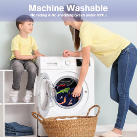 Levens blanket is machine washable for easy care