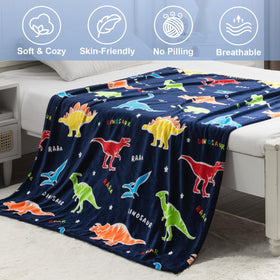 Levens 50x60 inch blanket offers lightweight warmth for couch or bed