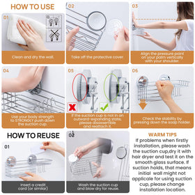 LEVERLOC easy tool-free install on smooth surfaces.