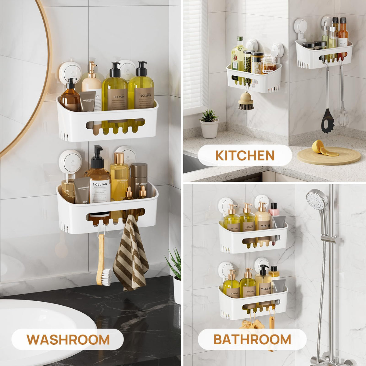 LEVERLOC sturdy 22 lb hold supports heavy bottles on smooth surfaces.