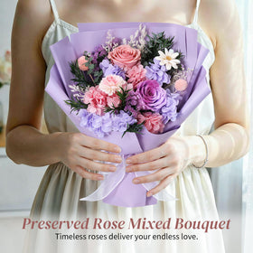 Lewondr preserved flowers require minimal care—dusting keeps beauty intact.