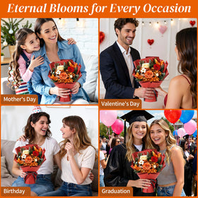 Lewondr dark-orange tone enhances home decor and ambiance