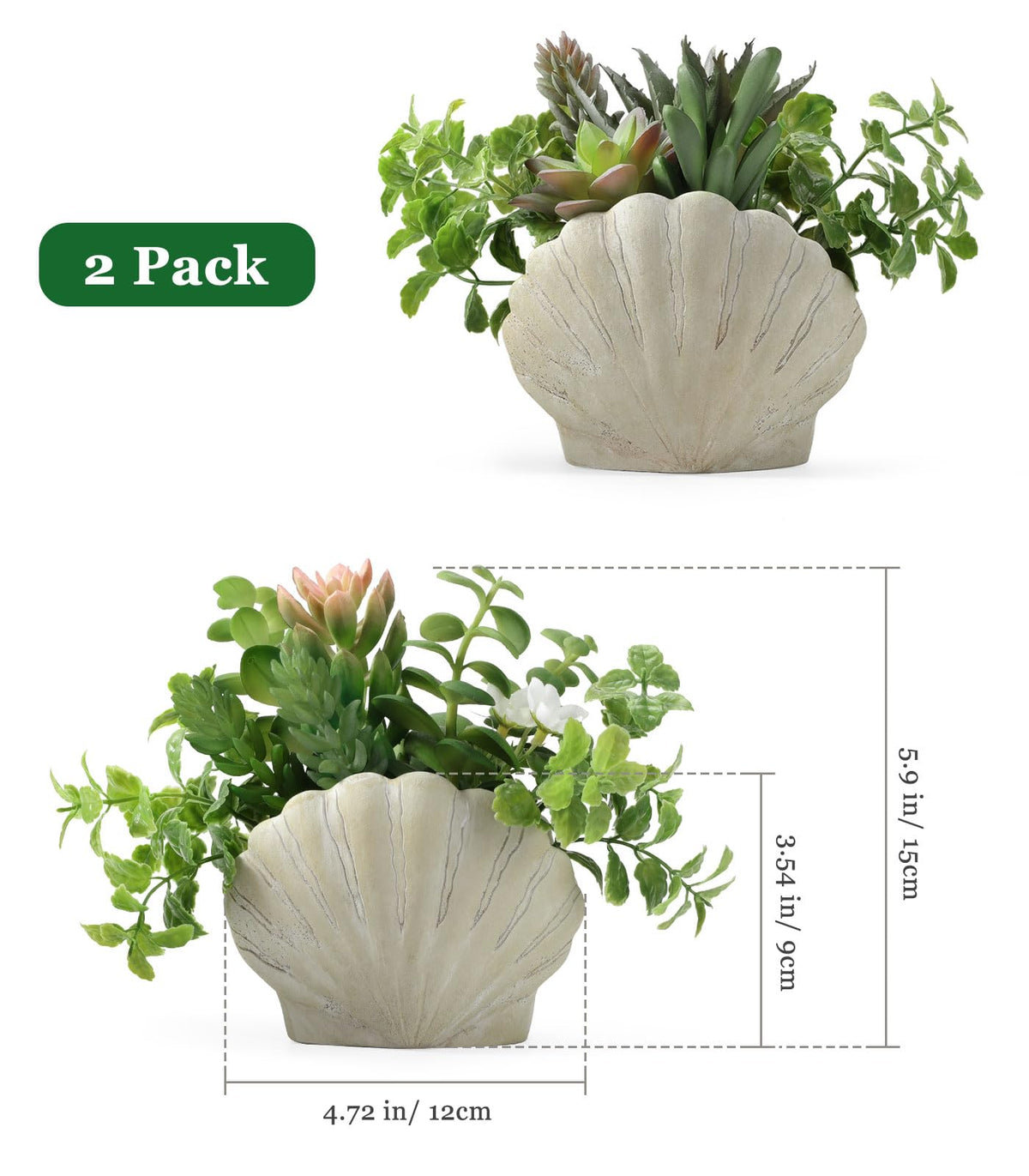 Lewondr gift idea featuring easy-care faux plants for plant lovers