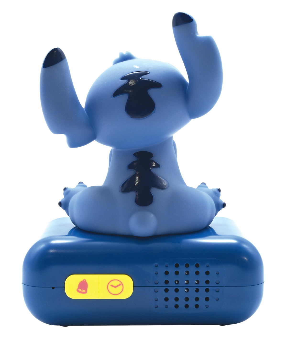 LEXiBOOK Stitch alarm sounds offer six gentle options for kids.