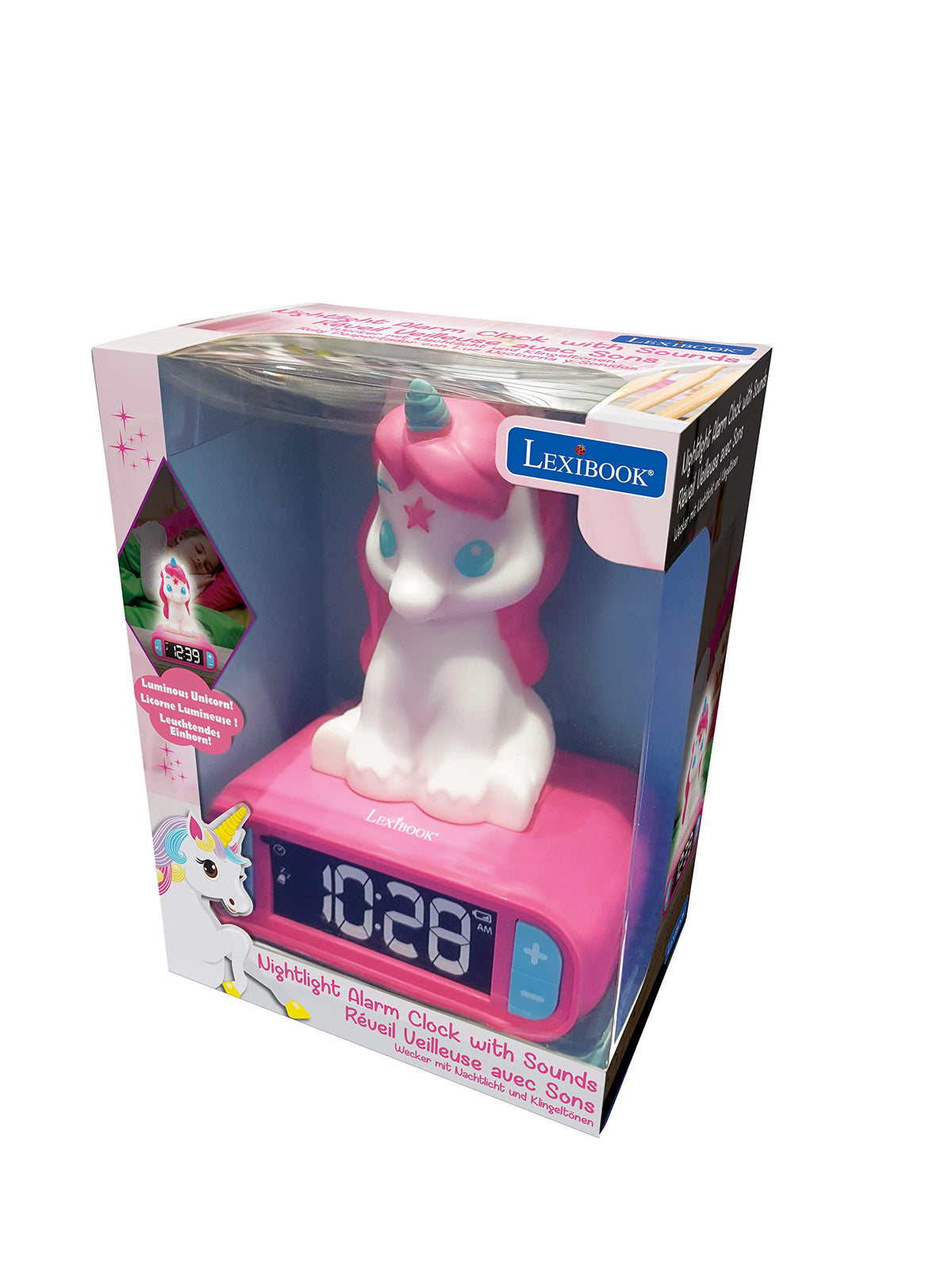 LEXiBOOK unicorn compact dimensions fit kids room neatly
