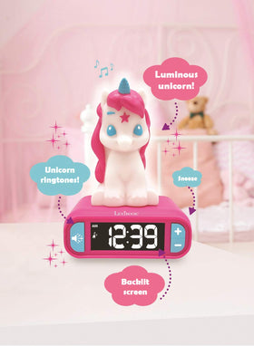 LEXiBOOK unicorn sound effects button for gentle wake-ups