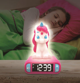 LEXiBOOK unicorn top-press stop control for easy dismissal