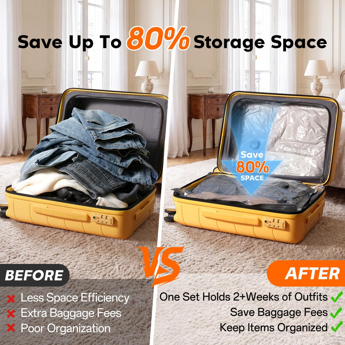 Lezecur deep-groove zipper ensures secure closure during travel