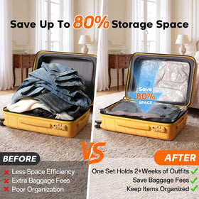 Lezecur deep-groove zipper ensures secure closure during travel