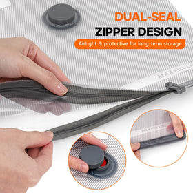 Lezecur semi-transparent design helps identify contents quickly