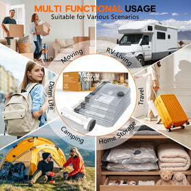 Lezecur compact travel storage aids luggage organization