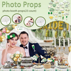 LFSTGN Bridal shower photo props encourage playful moments and keepsakes.