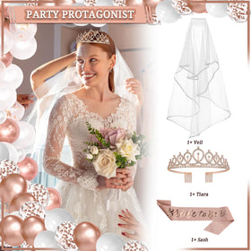 LFSTGN Bride to Be foil balloon creates a festive focal point.