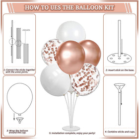 LFSTGN rose gold photo props invite playful memories and posing.