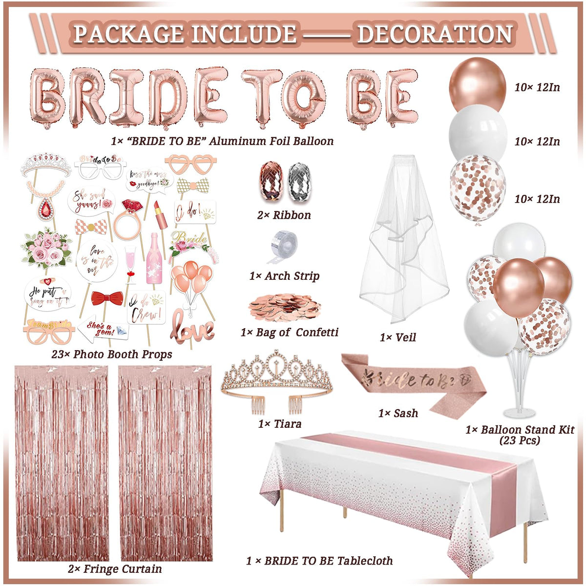 LFSTGN rose gold veil enhances photo moments with a glamorous touch.