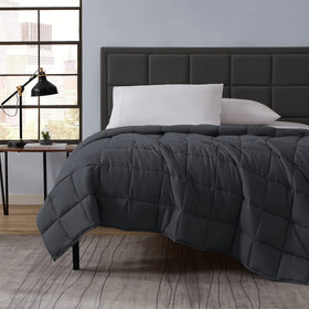 Precision stitching in L'AGRATY weighted blanket ensures consistent weight