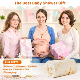 Lhedon burrito baby blanket in a travel setting demonstrates portable comfort.