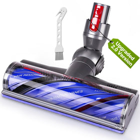 LhhTing Dyson head works on hard floors and thin carpets for pet hair removal.
