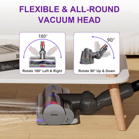 LhhTing 100W suction performance on Dyson for deep dirt pickup