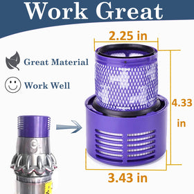 LhhTing V10 durable filter materials designed to outlast wear.
