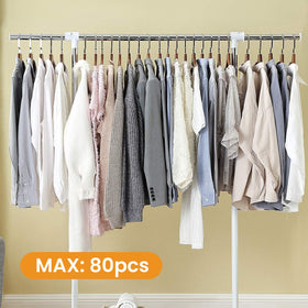 LiaMeE rolling rack ideal for small spaces and apartments.