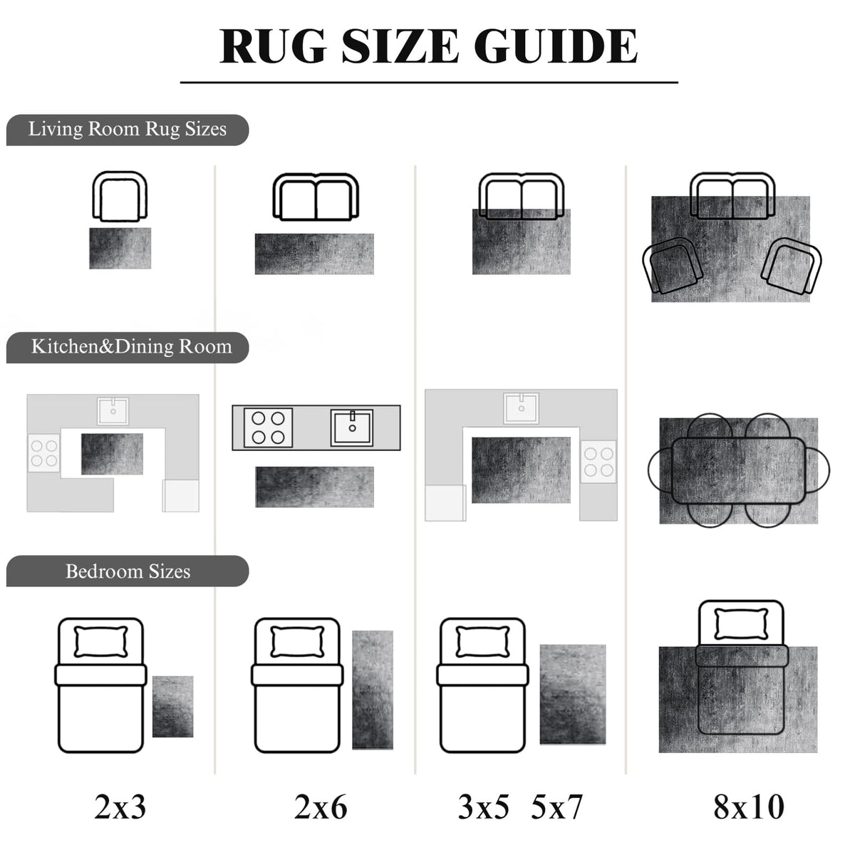 Lianlam family-friendly area rug suitable for kids and pets