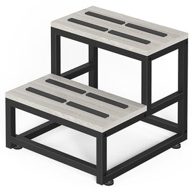 LIANTRAL step stool assembly in progress for quick setup
