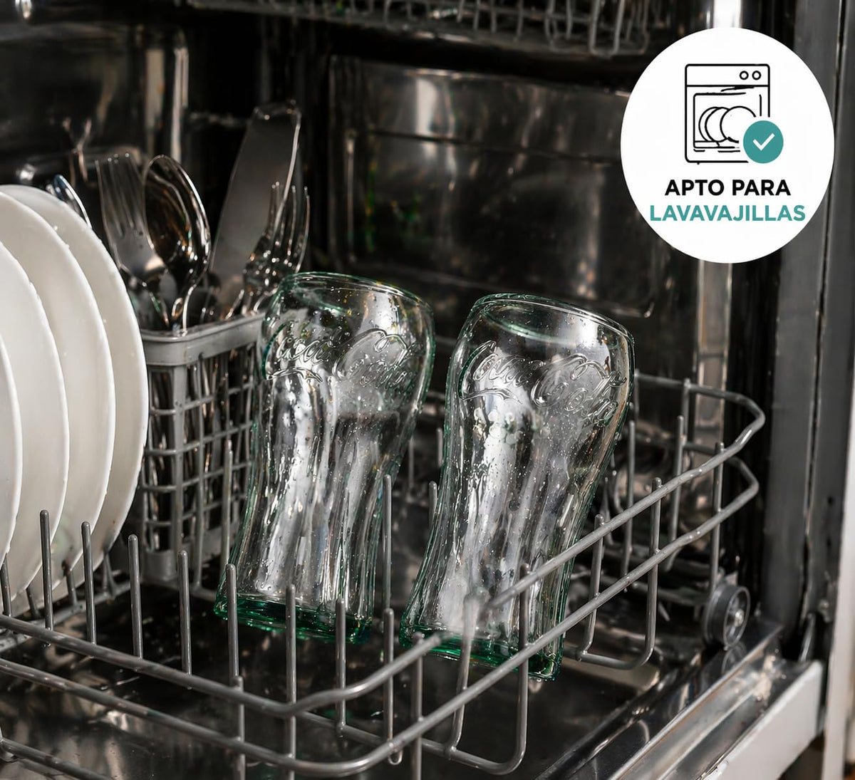 Hand-wash recommended Libbey glass preserves gloss and clarity