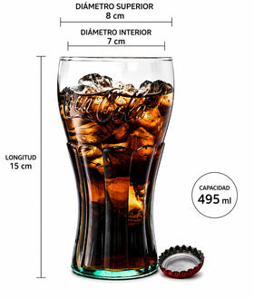Set of four Libbey tumblers for hosting and gifting