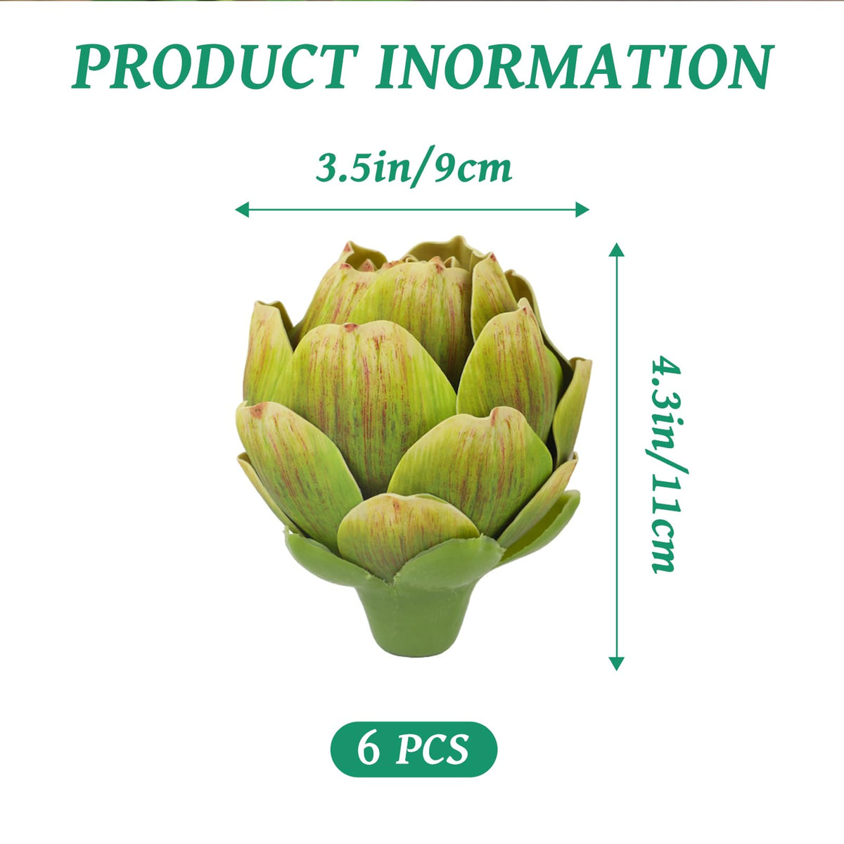 LibeLiro artichokes placed in a bowl to add natural texture to living room displays