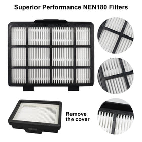 Lichelete cleaning brush included for easy maintenance of filters.