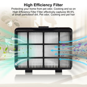 Lichelete filter set packaging showing complete replacement kit contents.