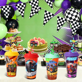 Versatile party cups double as candy jars or DIY desk organizers.