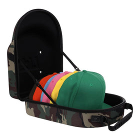 Lids hat travel case with hard-shell protects six hats on the go