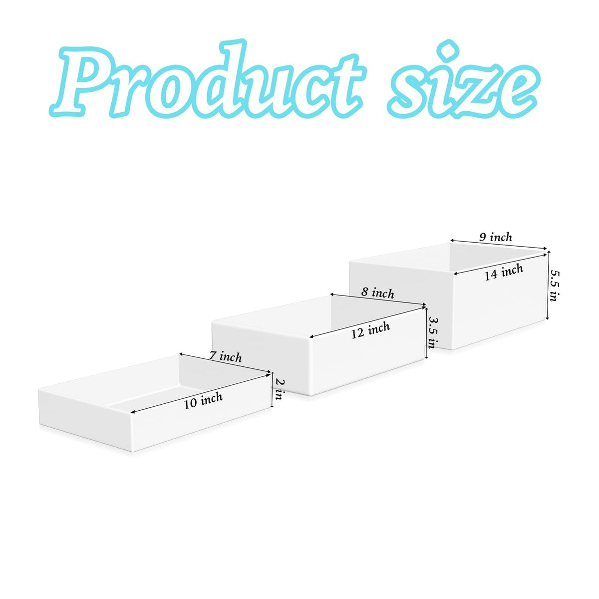 Liengoron buffet risers 12inch create multi-level displays for main dishes.