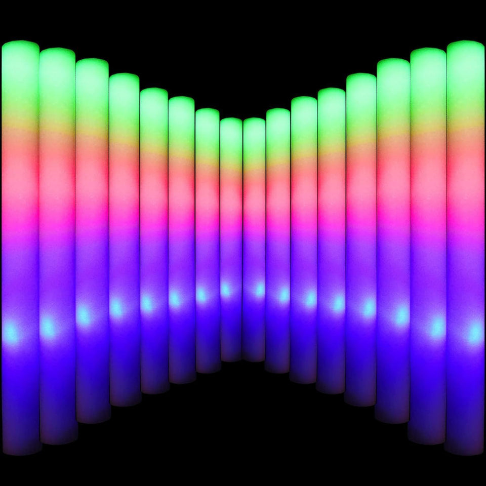 LifBetter glow sticks 68pcs pack for vibrant party lighting at events