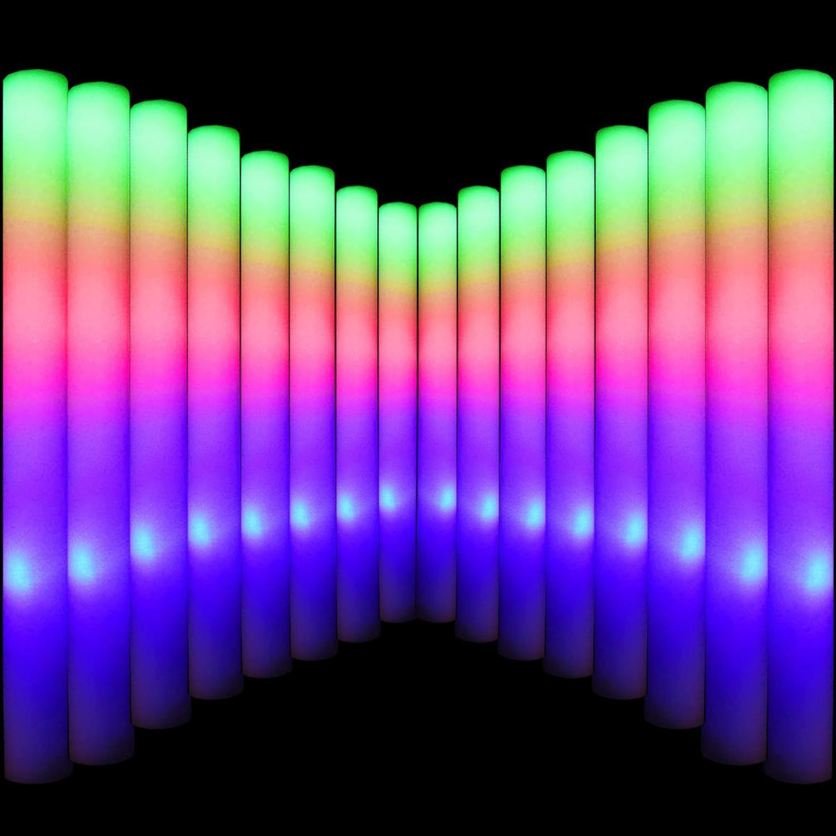 LifBetter light up glow sticks 30pcs for vibrant party lighting