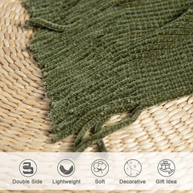 Lifein gift-ready throw is perfect for housewarmings and holidays.