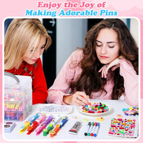 LifeisLuck volleyball clips DIY kit for vibrant team spirit and mementos.