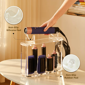 LifeLAZA countertop organizer fits in small spaces while keeping tools accessible.