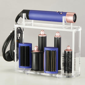 LifeLAZA Airwrap holder side view showing organized attachment slots for easy access.