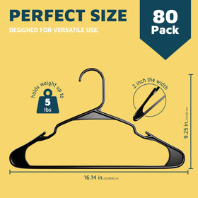 Lifemaster hanger with shoulder grooves secures delicate garments.