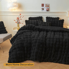 LIFEREVO bedroom decor pillowcase in black enhances living spaces.