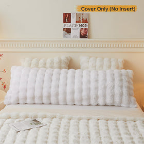 LIFEREVO fluffy rabbit fur cover back velvet reverse for smooth touch.